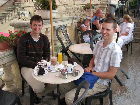 in den Fontanella Tea Gardens in Mdina
