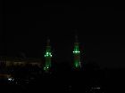 beleuchtete Moschee
