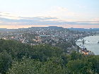 Ausblick vom Gellert-Hügel auf Buda