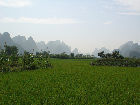 Landschaft bei Yangshuo