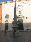 Pizza della Minerva / Elefantenstatue mit Obelisk
