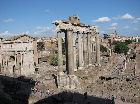 Blick auf Forum Romanum v.d. Kapitolinischen Museen