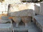 Rest einer Statue in der Tempelanlage von Tarxien